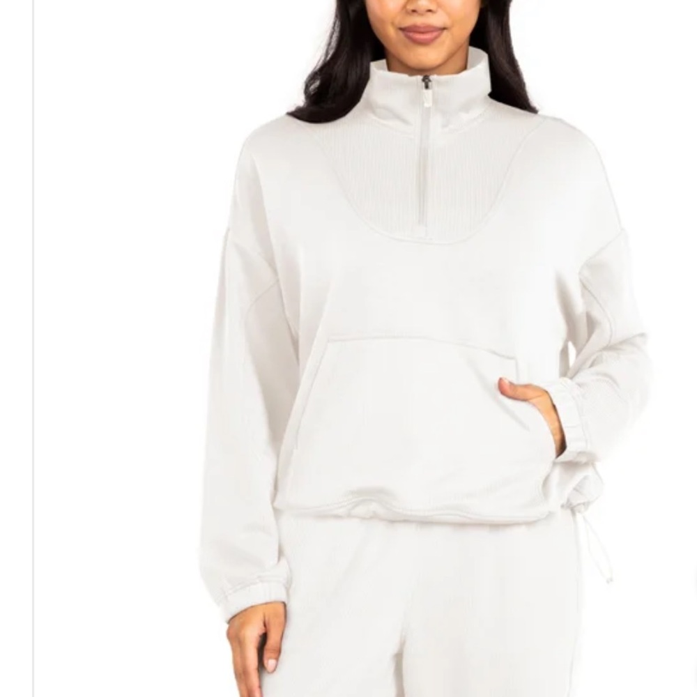 Spyder Women's Ribbed Quarter Zip Pullover
